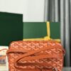 GOYARD Herringbone Cup Vert PM Shoulder Bag PVC orange