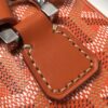 GOYARD Herringbone Cup Vert PM Shoulder Bag PVC orange