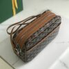 GOYARD Herringbone Cup Vert PM Shoulder Bag PVCbrown gray