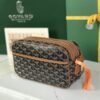 GOYARD Herringbone Cup Vert PM Shoulder Bag PVCbrown gray