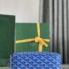 GOYARD Herringbone Cup Vert PM Shoulder Bag PVC  blue