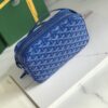 GOYARD Herringbone Cup Vert PM Shoulder Bag PVC  blue