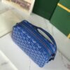 GOYARD Herringbone Cup Vert PM Shoulder Bag PVC  blue