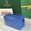 GOYARD Herringbone Cup Vert PM Shoulder Bag PVC  blue