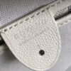 Goyard White Goyardine Coated Canvas and Leather Saint Louis