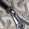 Goyard White Goyardine Coated Canvas and Leather Saint Louis