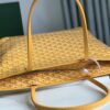 Goyard yellow Goyardine Coated Canvas and Leather Saint Louis