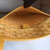 Goyard yellow Goyardine Coated Canvas and Leather Saint Louis