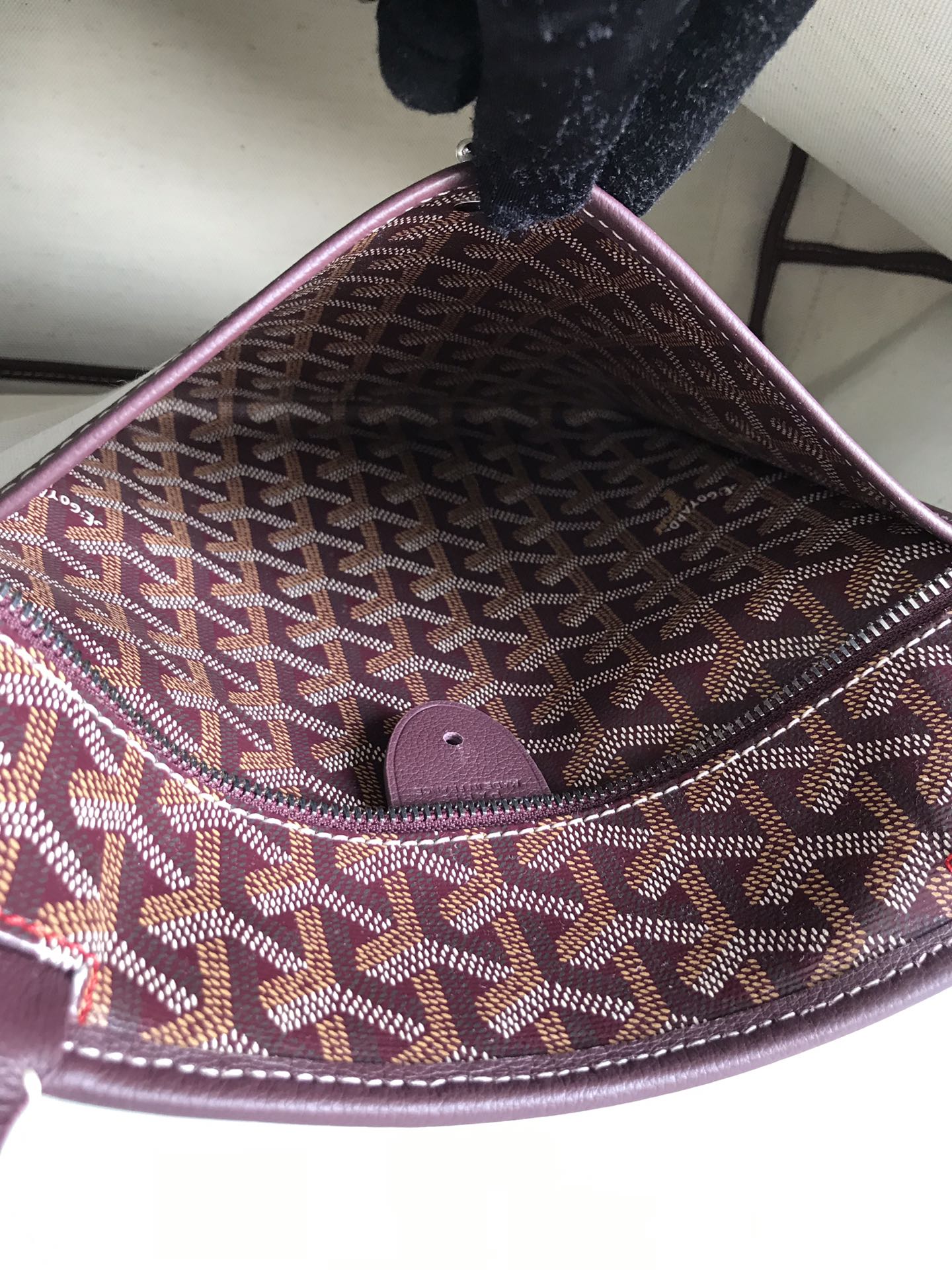 Goyard brown Goyardine Coated Canvas and Leather Saint Louis