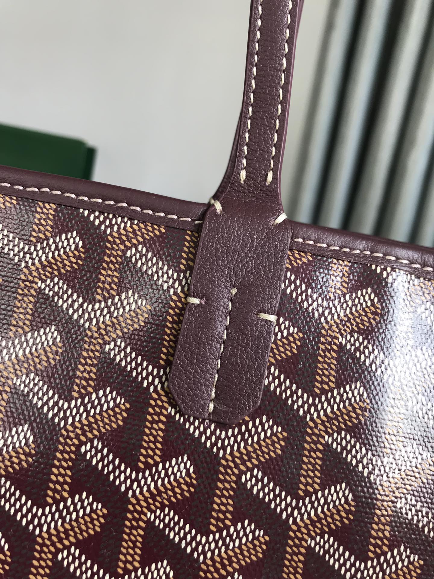 Goyard brown Goyardine Coated Canvas and Leather Saint Louis