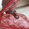 Goyard red Goyardine Coated Canvas and Leather Saint Louis