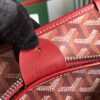 Goyard red Goyardine Coated Canvas and Leather Saint Louis