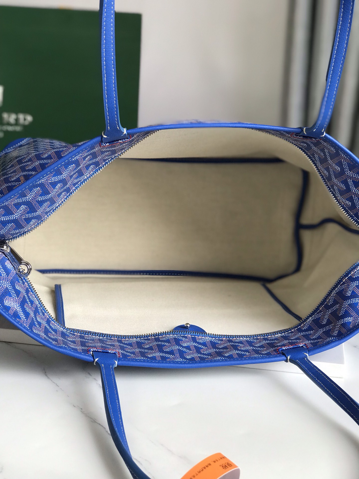Goyard Artois PM Tote Bag for Women Blue N-QL |