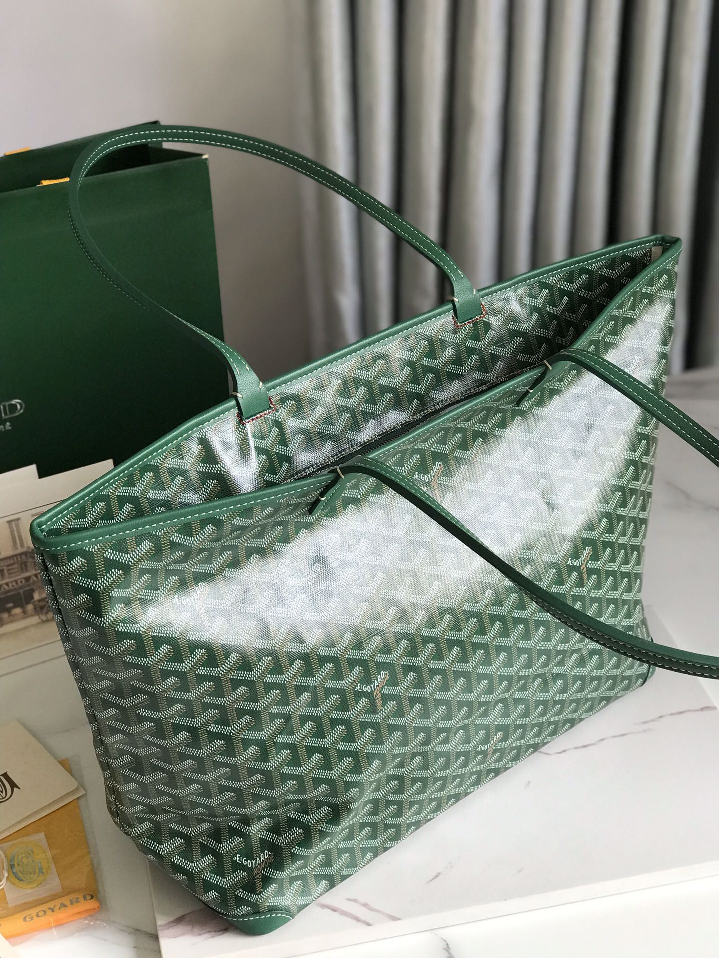 Goyard Artois PM Tote Bag for Women green N-QL |