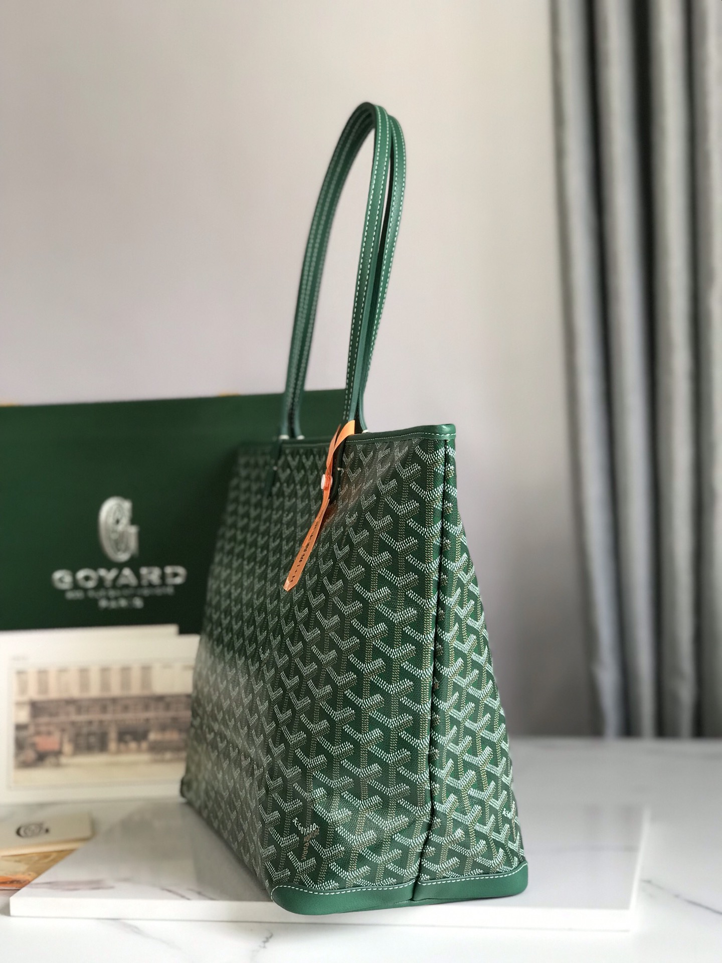 Goyard Artois PM Tote Bag for Women green N-QL |
