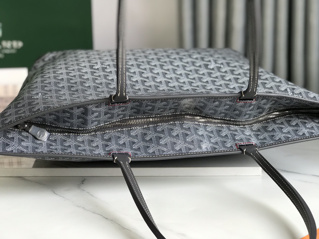 Goyard Artois PM Tote Bag for Women Black navy N-QL |