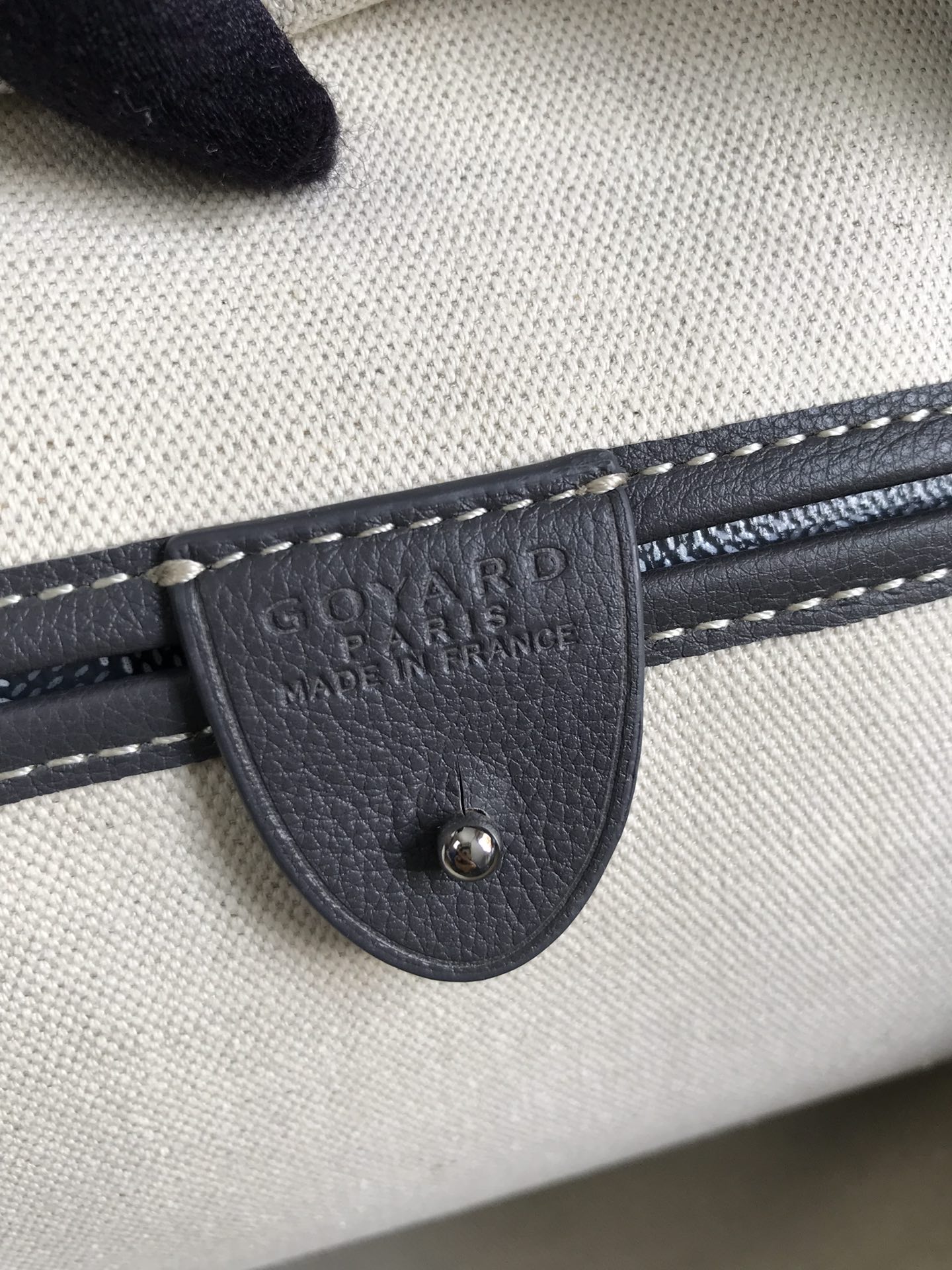 Goyard Artois PM Tote Bag for Women Black navy N-QL |
