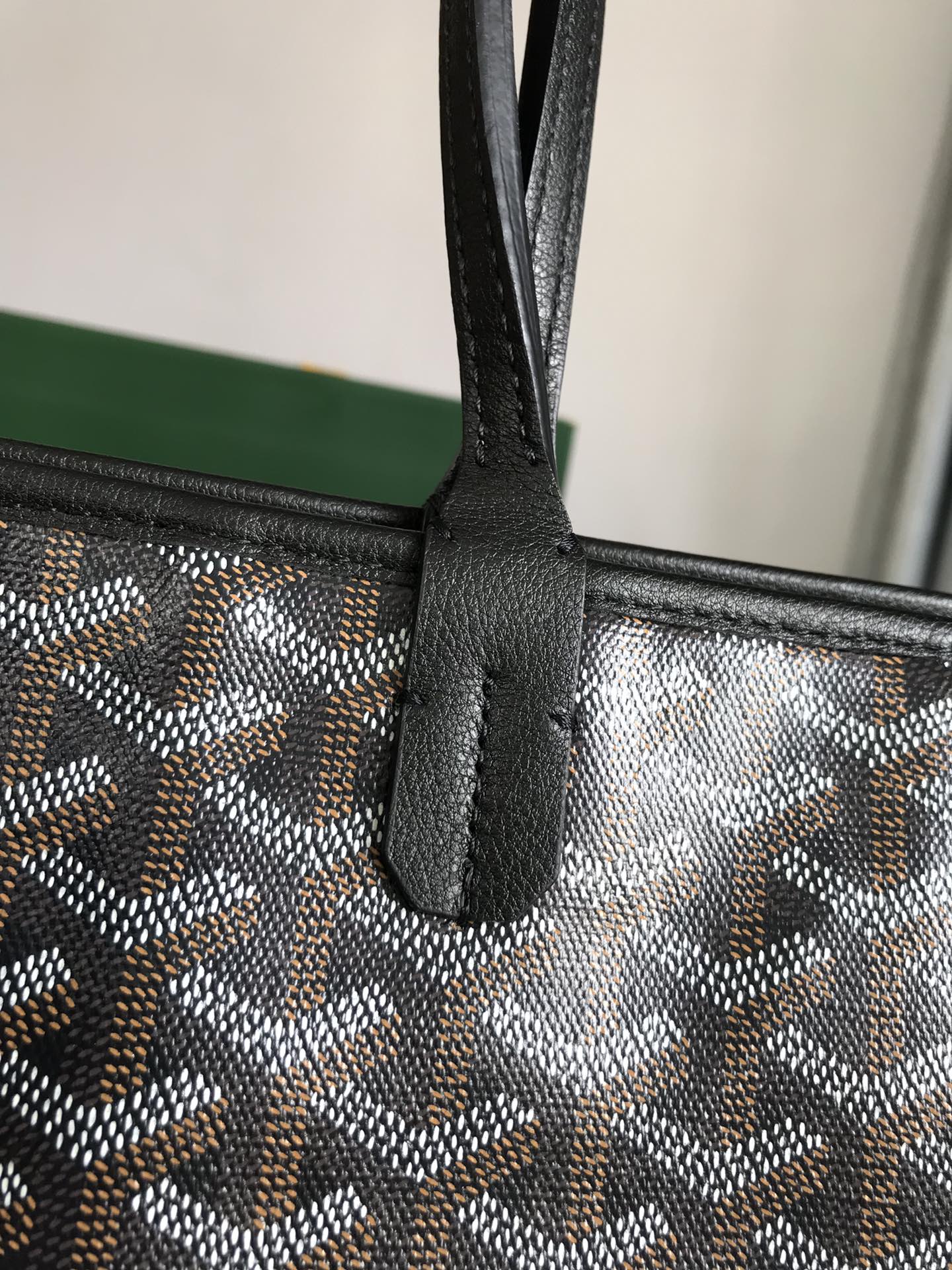 Goyard Artois PM Tote Bag for Women Black gray N-QL |