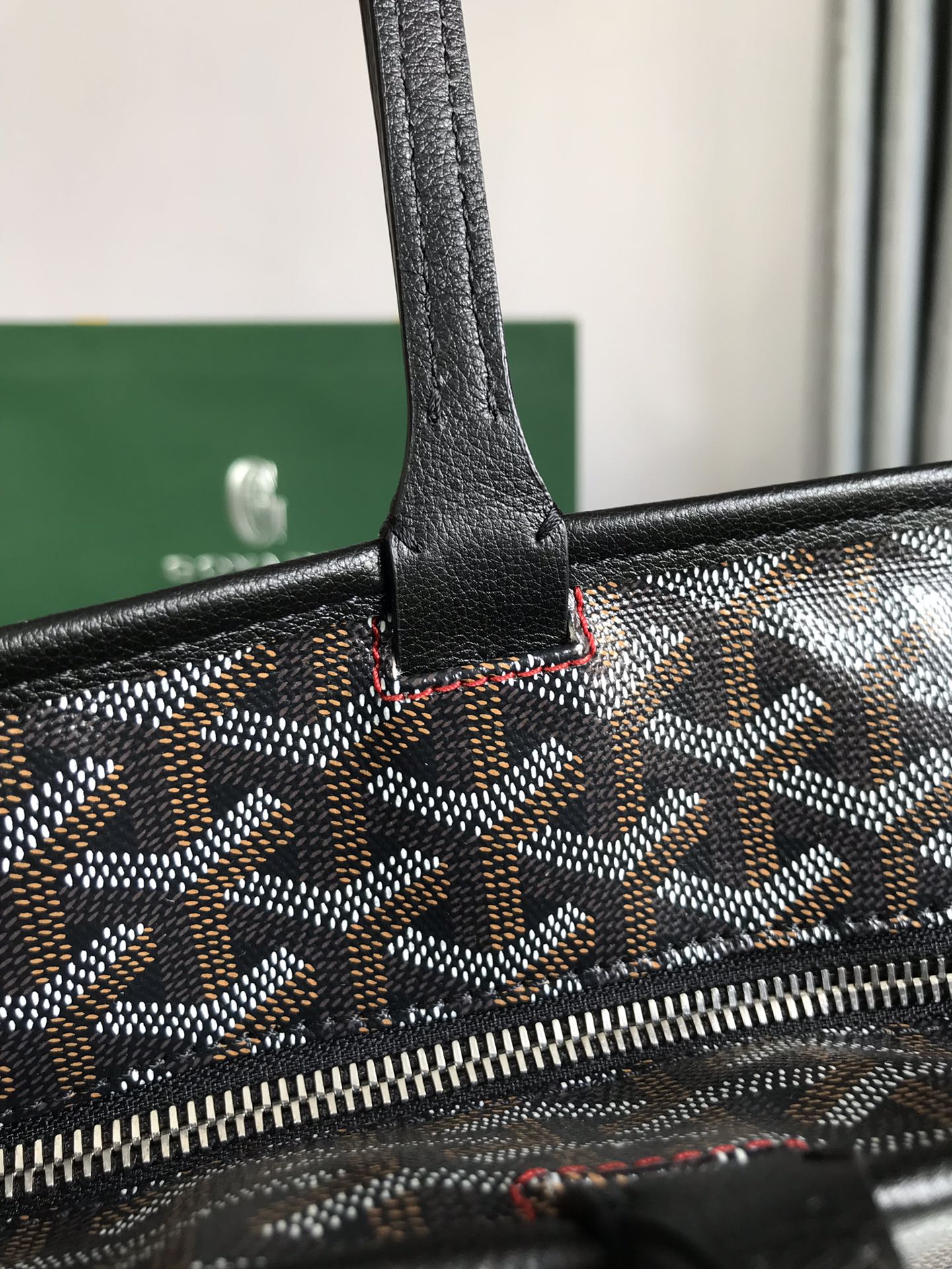 Goyard Artois PM Tote Bag for Women Black gray N-QL |