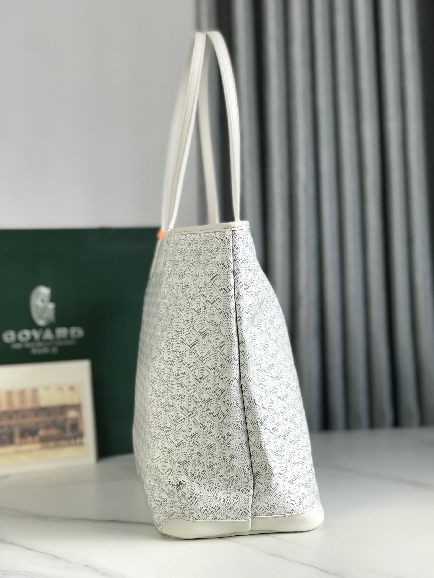 Goyard Artois PM Tote Bag for Women white N-QL |
