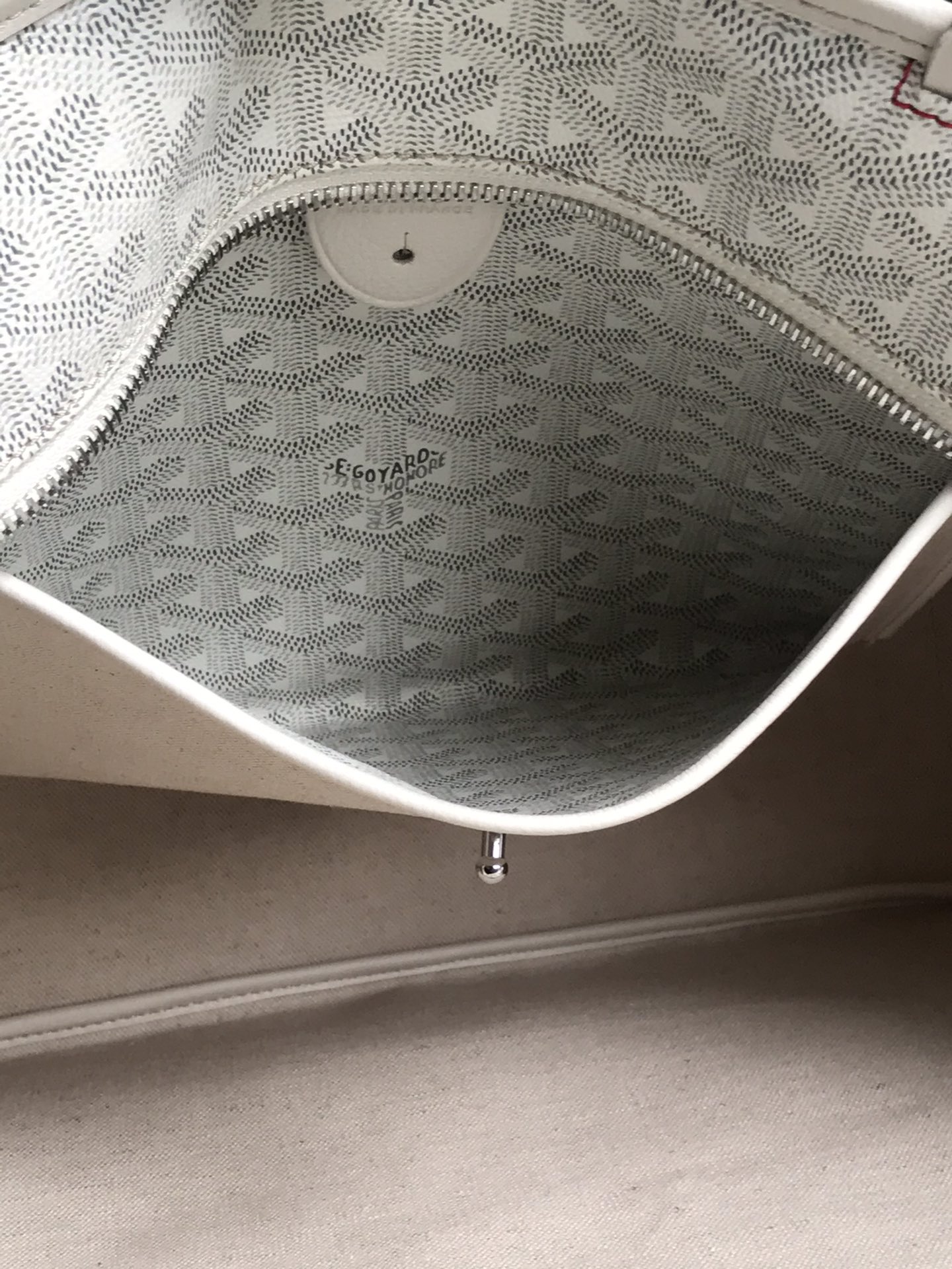 Goyard Artois PM Tote Bag for Women white N-QL |