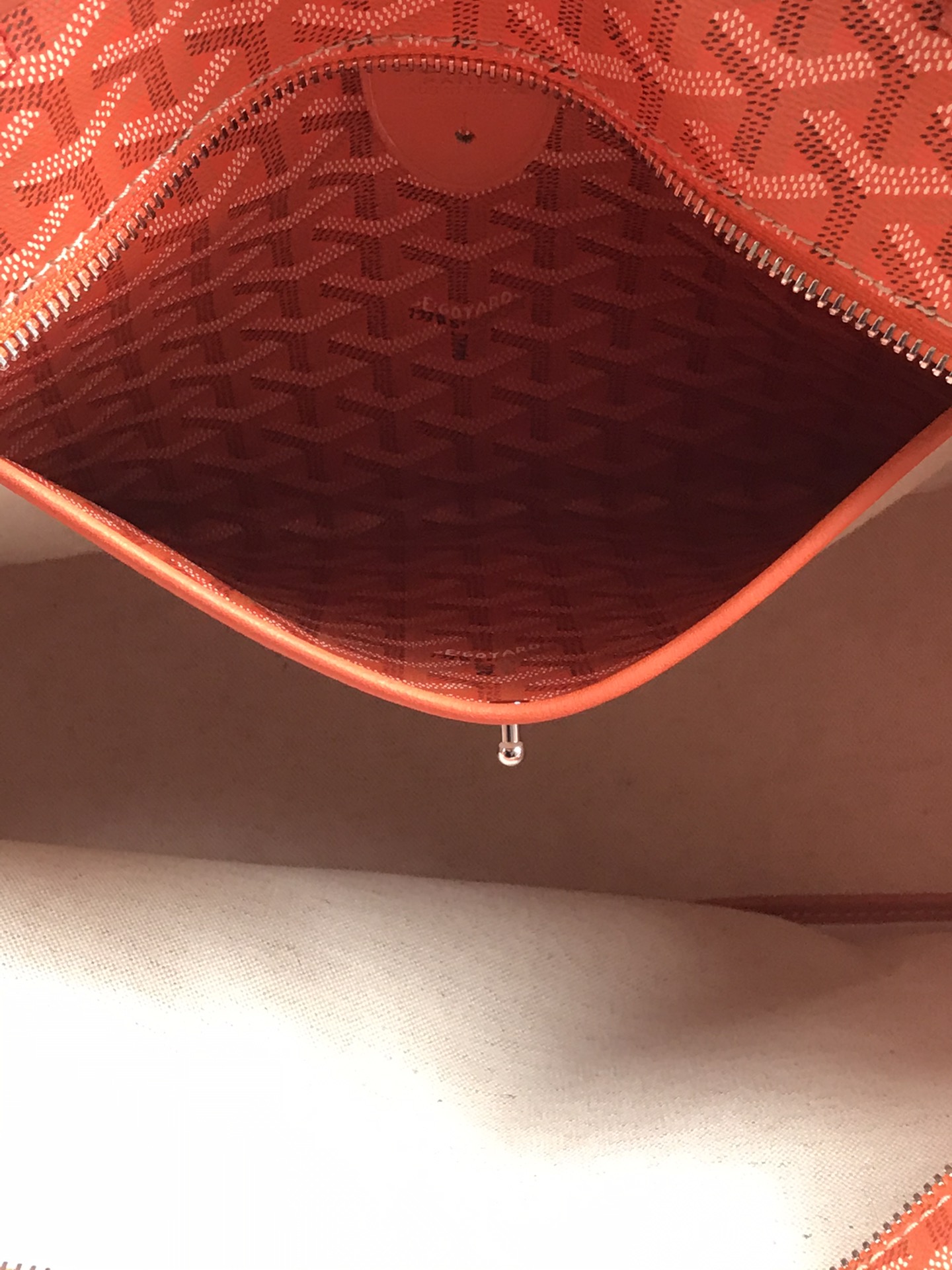 Goyard Artois PM Tote Bag for Women Black orange N-QL |