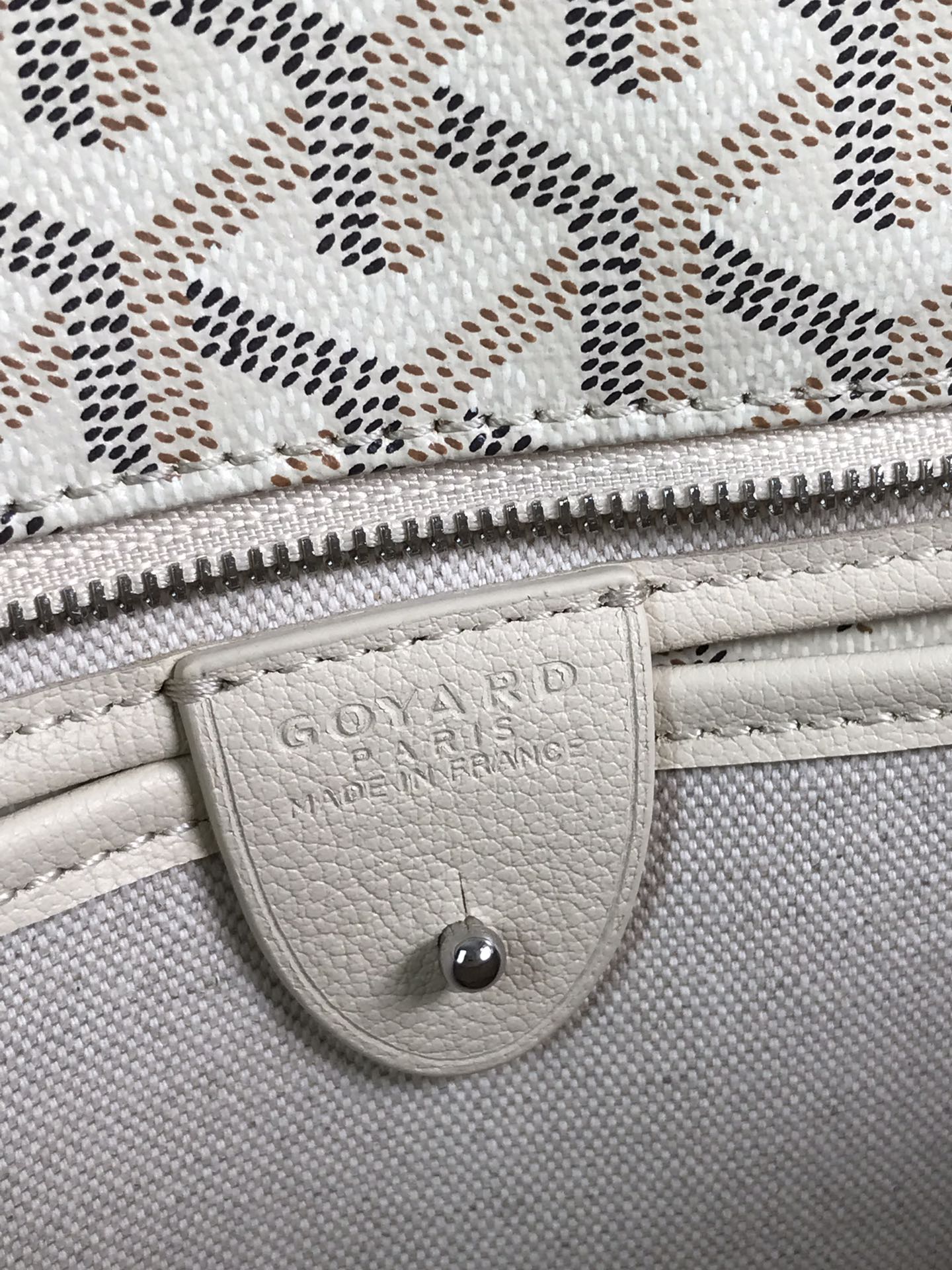 GOYARD Artois PM Tote Bag Sand Beige Shopping Shoulder Purse
