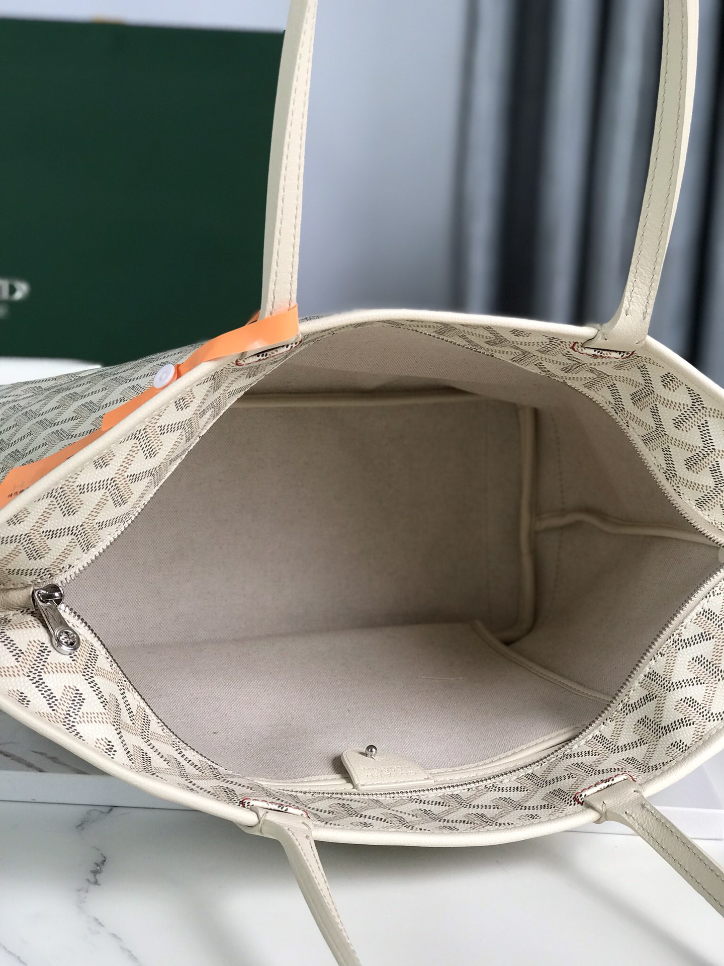GOYARD Artois PM Tote Bag Sand Beige Shopping Shoulder Purse