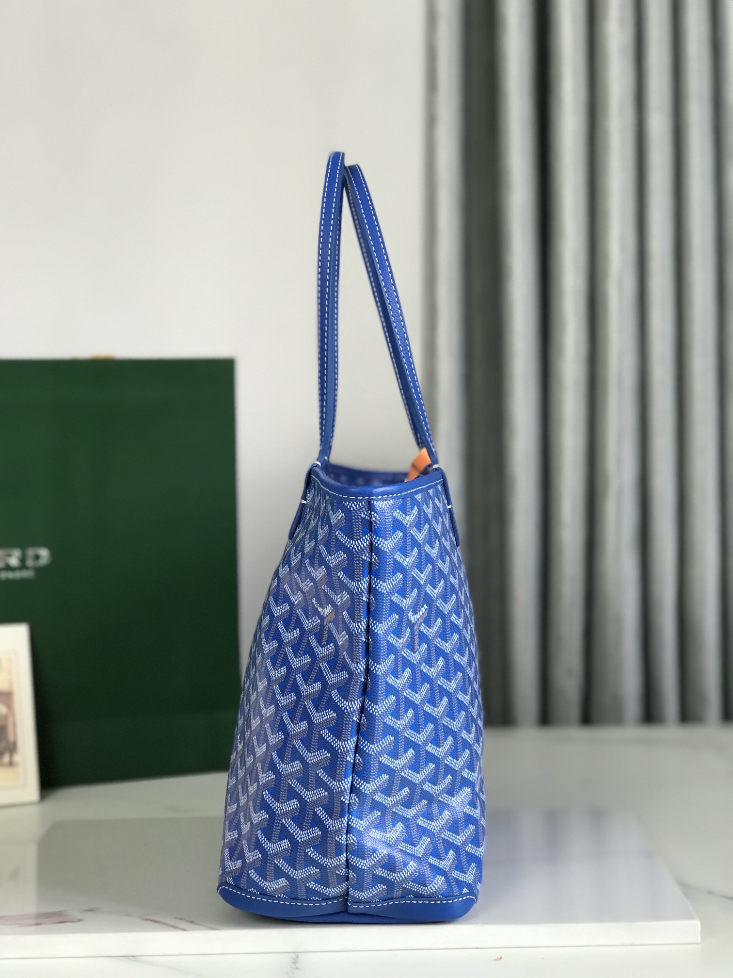 GOYARD Goyardine Saint Louis PM Sky Blue 1582737