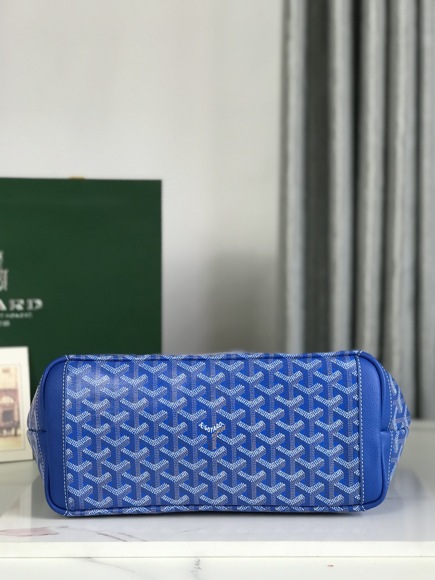 GOYARD Goyardine Saint Louis PM Sky Blue 1582737
