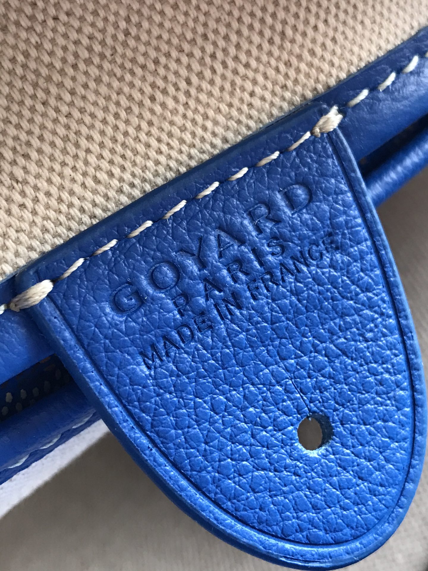 GOYARD Goyardine Saint Louis PM Sky Blue 1582737