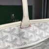Goyard White Goyardine Coated Canvas and Leather Artois MM