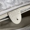 Goyard White Goyardine Coated Canvas and Leather Artois MM