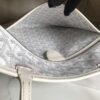 Goyard White Goyardine Coated Canvas and Leather Artois MM