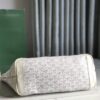 Goyard White Goyardine Coated Canvas and Leather Artois MM