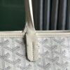 Goyard White Goyardine Coated Canvas and Leather Artois MM