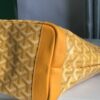 Goyard Goyardine Yellow Artois PM Tote Bag Palladium
