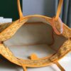 Goyard Goyardine Yellow Artois PM Tote Bag Palladium
