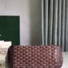 Goyard Womens Saint Louis Burgundy PM Dark red Cloth