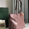 Goyard Womens Saint Louis Burgundy PM Dark red Cloth