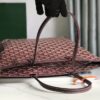 Goyard Womens Saint Louis Burgundy PM Dark red Cloth