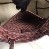 Goyard Womens Saint Louis Burgundy PM Dark red Cloth