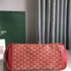 Red Goyard Goyardine Saint Louis PM Tote Bag