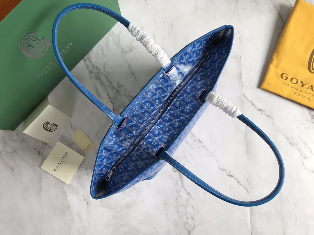 GOYARD Goyardine Saint Louis PM Sky Blue 1582737