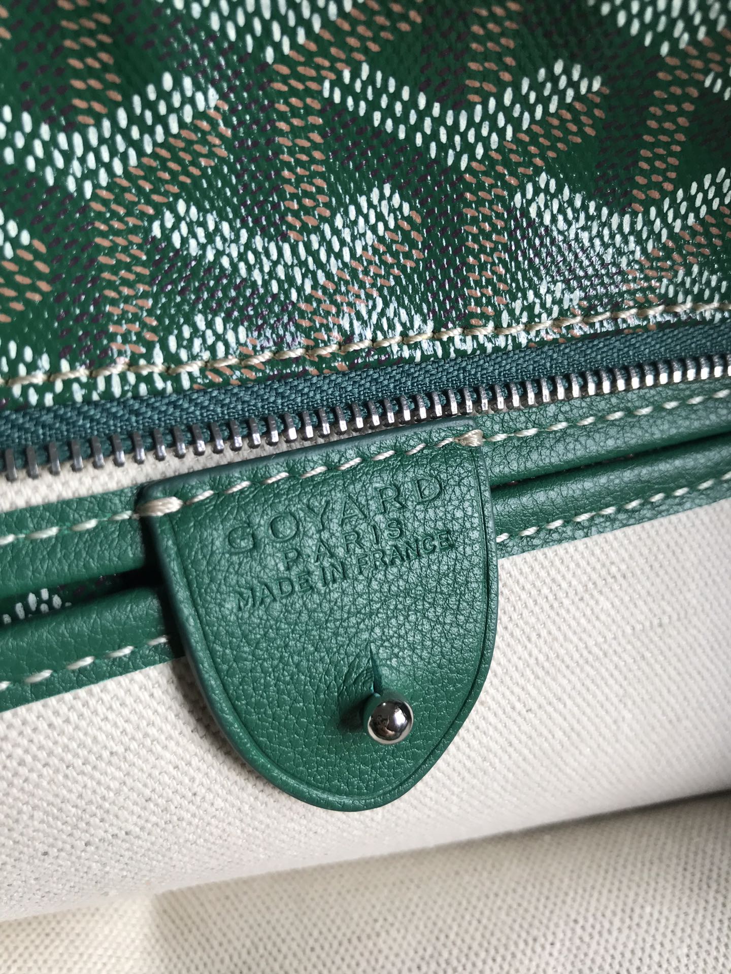 Goyard Saint Louis PM Bag Green