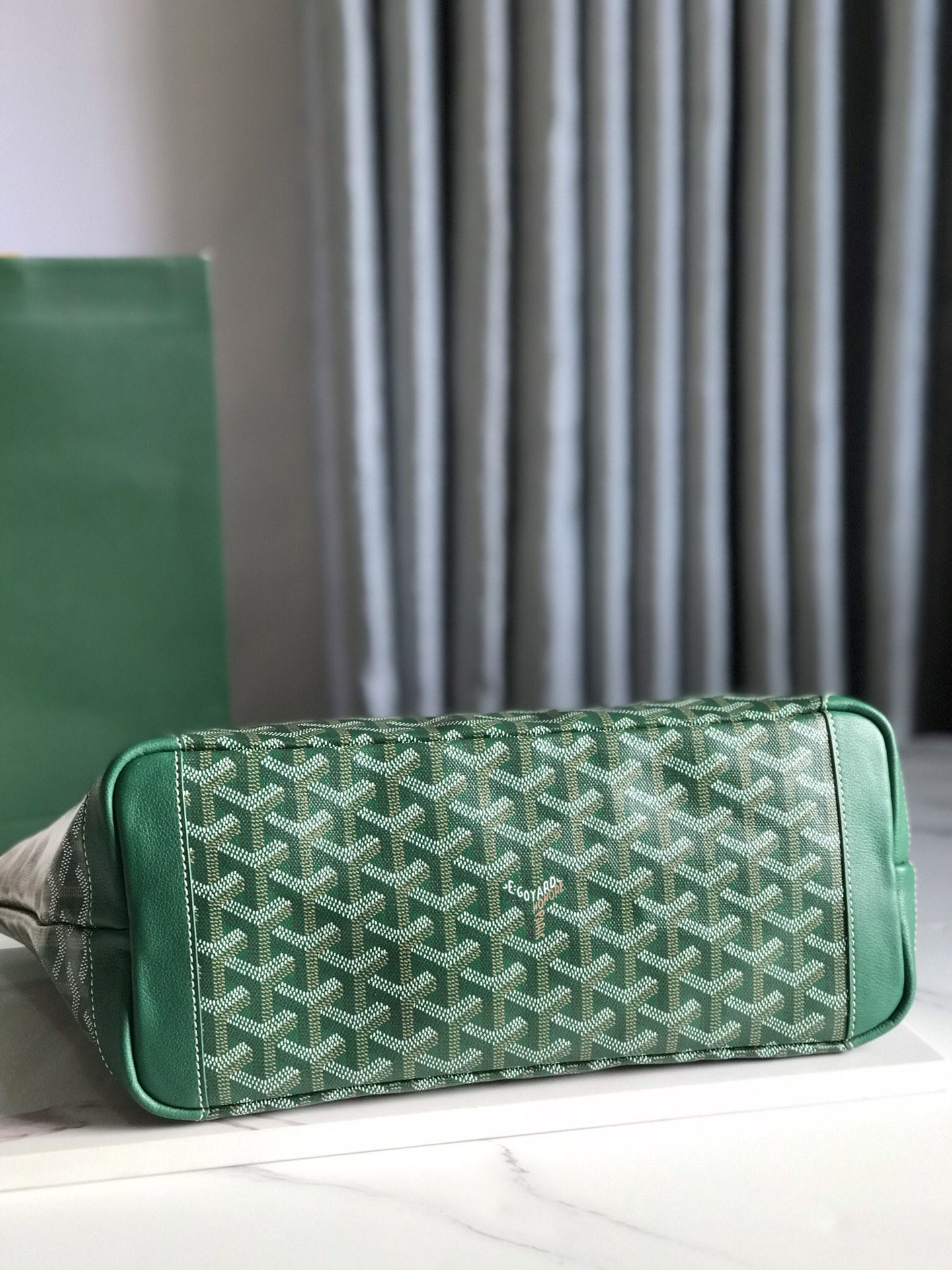 Goyard Saint Louis PM Bag Green