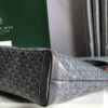 Goyard Goyardine black Artois Tote PM Palladium