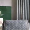 Goyard Goyardine black Artois Tote PM Palladium