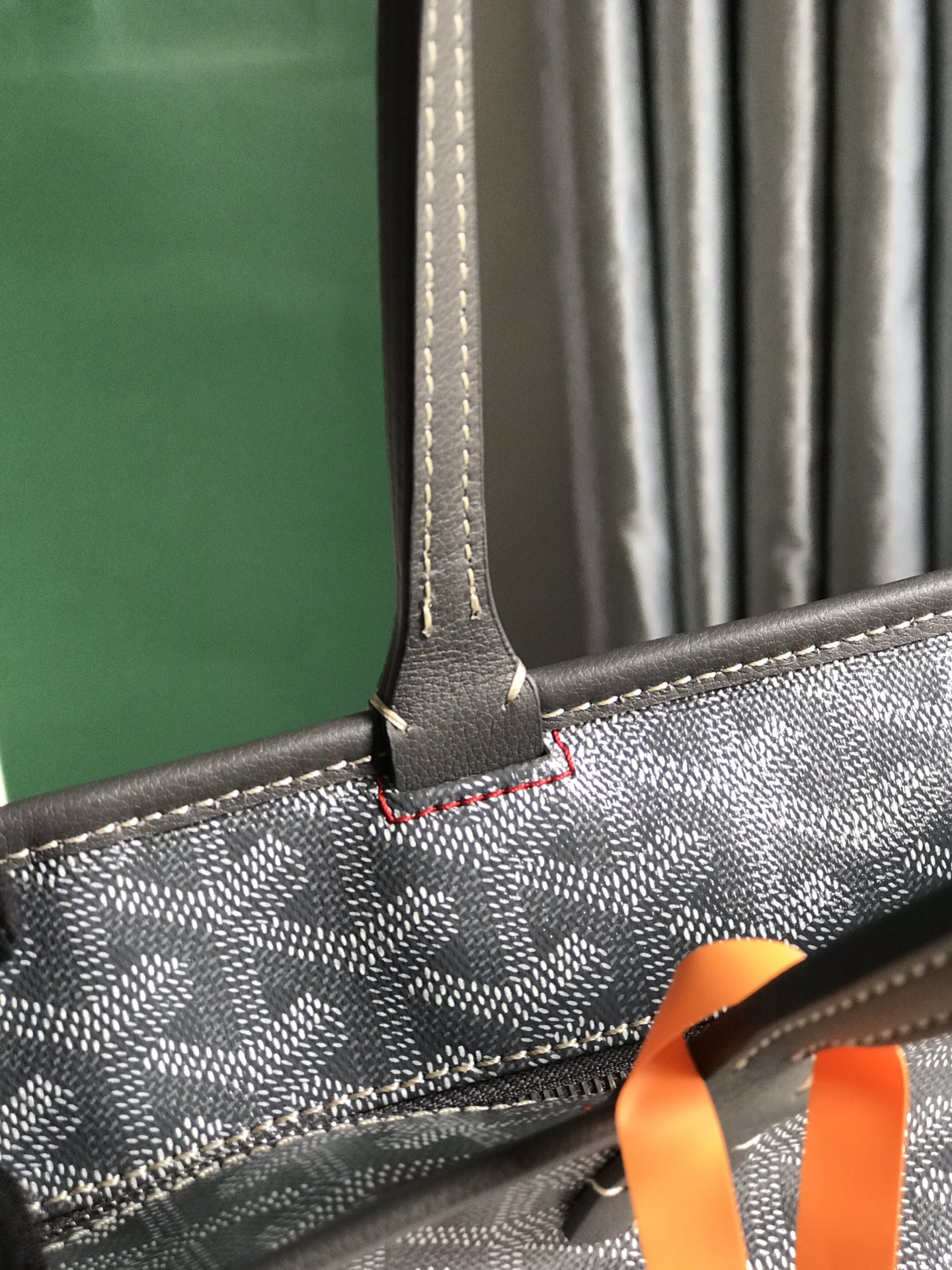 Goyard Goyardine black Artois Tote PM Palladium