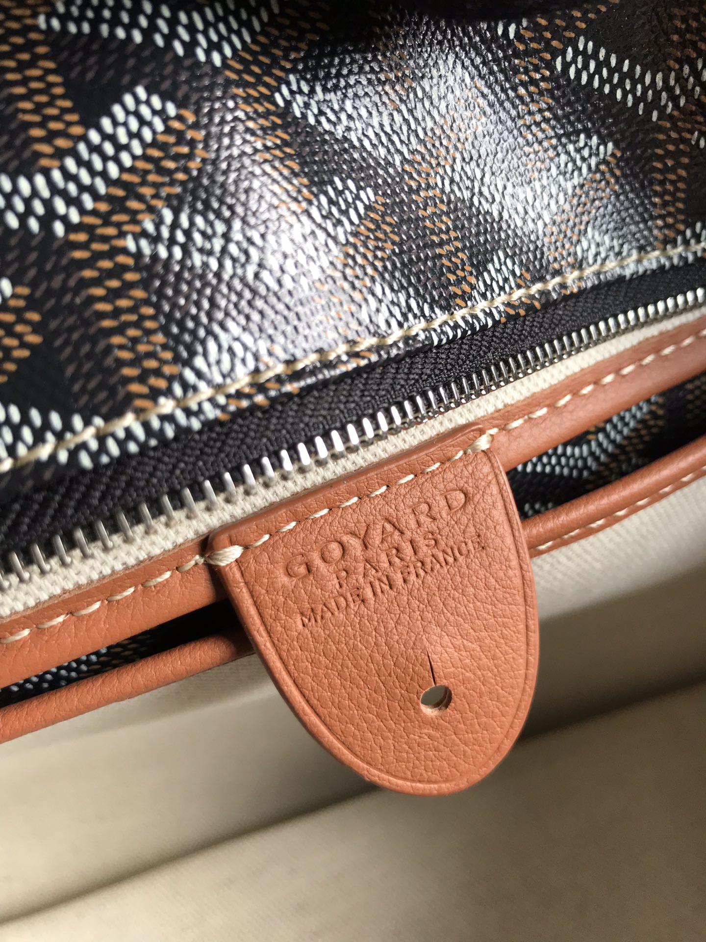 Goyard Artois Tote Coated Canvas PM Black 1151591